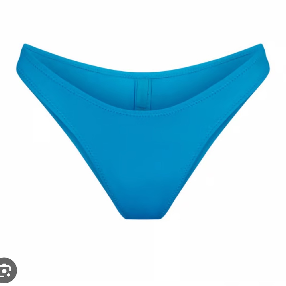 SWIM CHEEKY TANGA BOTTOMS | TURQUOISE | MEDIUM